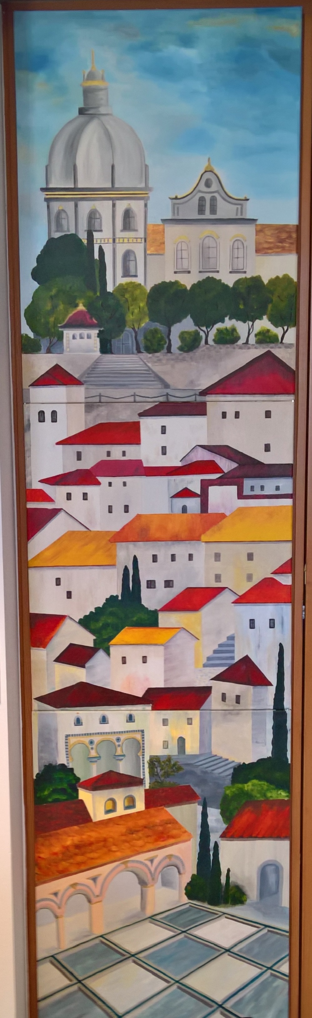 Dreiteiler Spanische Stadt Silke Griess