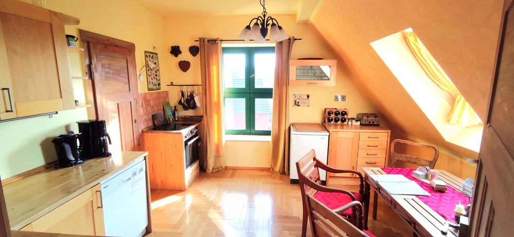 Ferienwohnung Grieß Wohnküche