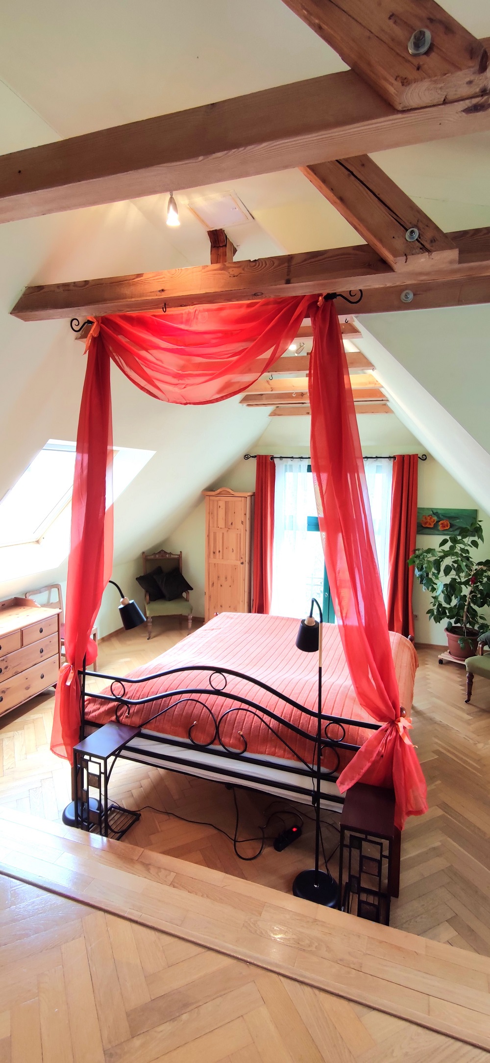 Ferienwohnung Wohnschlafzimmer Silke Grieß